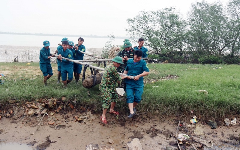 Nghệ An: Hủy nổ thành công quả bom còn sót lại sau chiến tranh còn nguyên kíp nổ