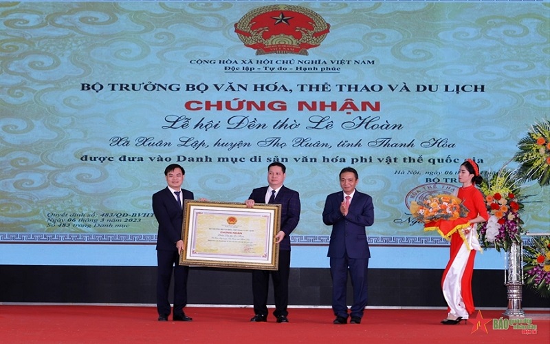 Thanh Hóa tổ chức Lễ hội đền thờ Lê Hoàn năm 2023