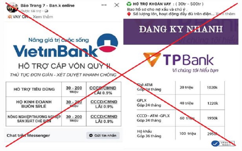 Bộ Công an cảnh báo tội phạm giả mạo ngân hàng, tổ chức tín dụng để lừa đảo trên không gian mạng