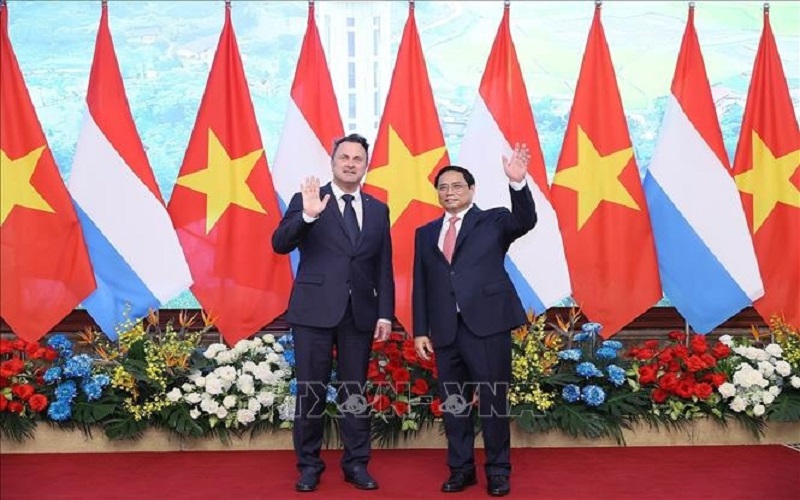 Thủ tướng Đại Công quốc Luxembourg Xavier Bettel kết thúc chuyến thăm chính thức Việt Nam