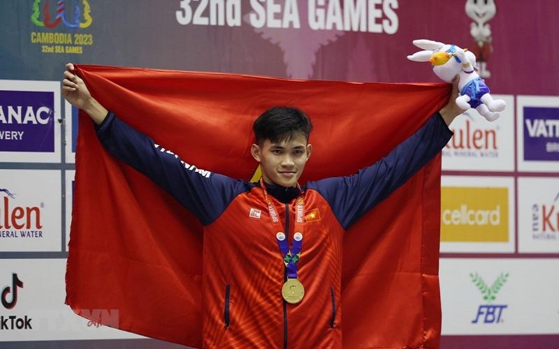 Đoàn Thể thao Việt Nam đã giành được 15 Huy chương Vàng tại SEA Games 32