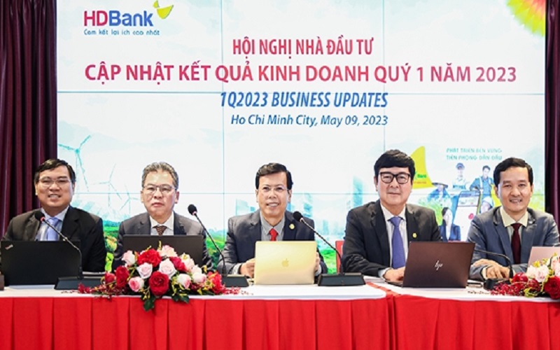 Quý 1-2023: Tỷ lệ nợ xấu mảng bất động sản của HDBank rất thấp