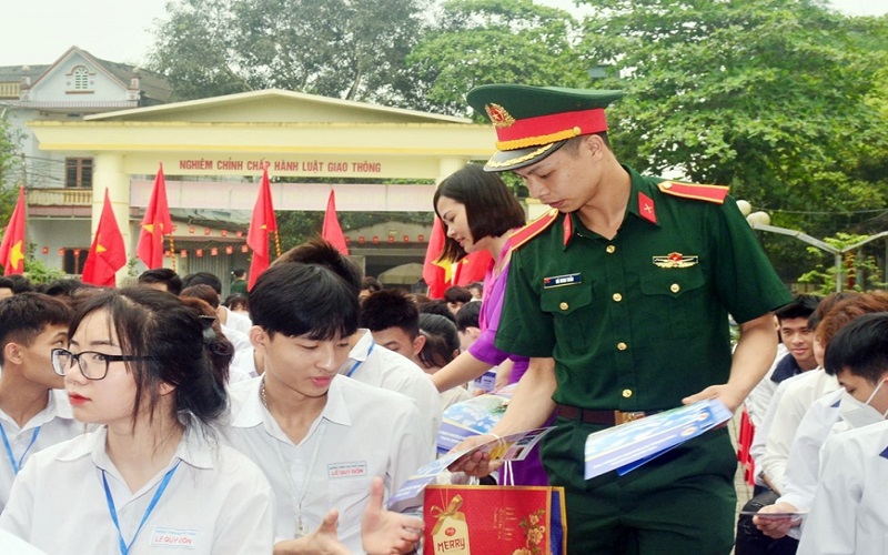 Huyện Trấn Yên, tỉnh Yên Bái: Nhiều cách làm hiệu quả trong công tác tuyển sinh quân sự