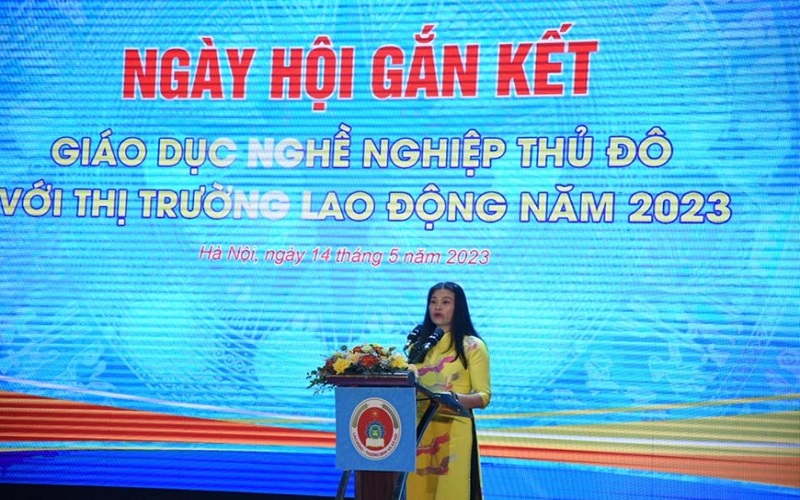 Khai mạc Ngày hội gắn kết giáo dục nghề nghiệp Thủ đô với thị trường lao động năm 2023