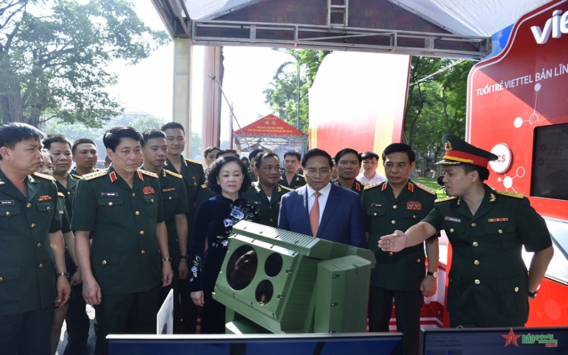 Thủ tướng Chính phủ Phạm Minh Chính dự chương trình tổng kết, trao Giải thưởng Tuổi trẻ sáng tạo trong Quân đội lần thứ 23