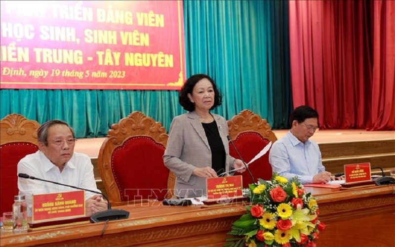 Công tác phát triển đảng viên trong học sinh, sinh viên là nhiệm vụ đặc biệt quan trọng