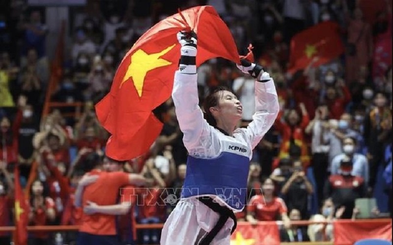 Nữ võ sĩ Việt Nam tạo "địa chấn" khi đánh bại đương kim vô địch Taekwondo thế giới