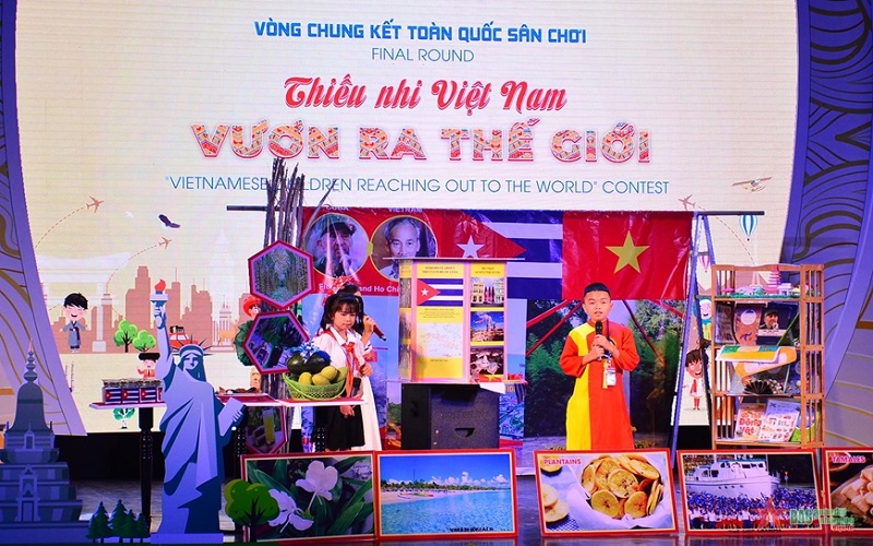 Trường Tiểu học Nguyễn Trãi (Hải Phòng) đoạt giải nhất “Thiếu nhi Việt Nam-Vươn ra thế giới”