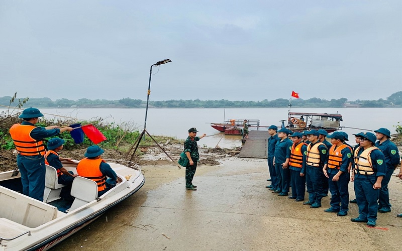 Sẵn sàng ứng phó thiên tai