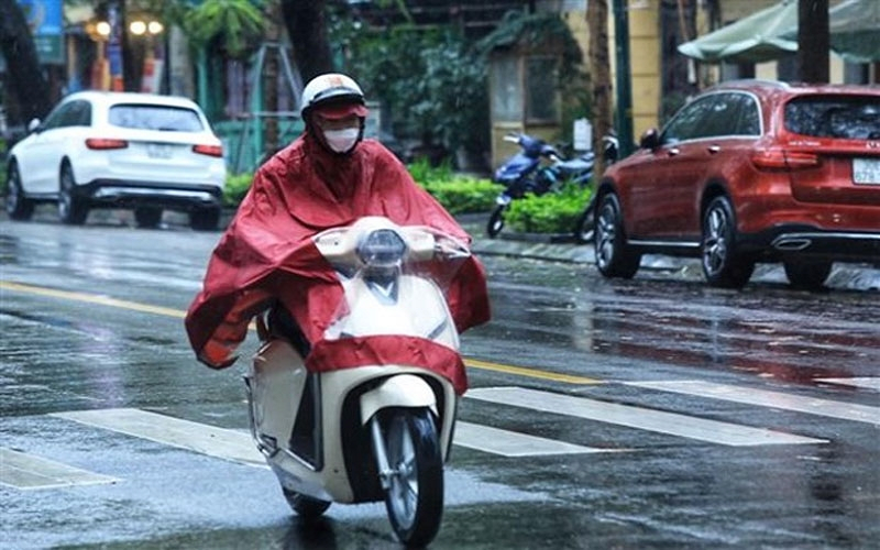 Thời tiết hôm nay (10-6): Bắc Bộ chiều tối và đêm mưa rào