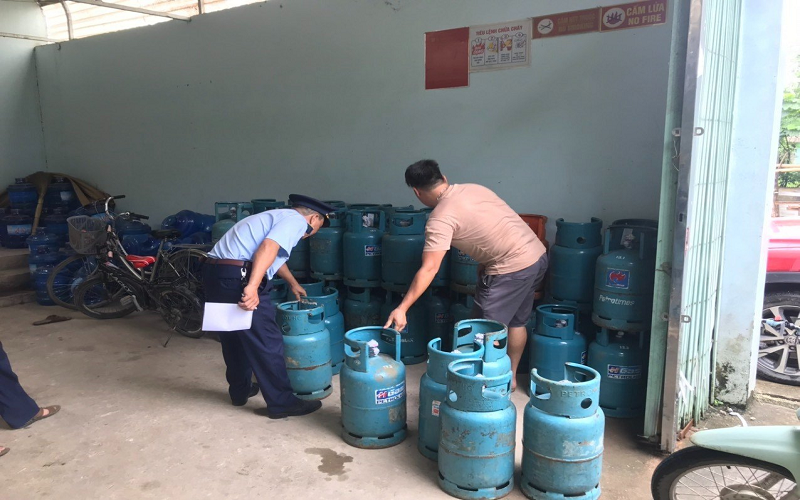 Hà Giang: Kiểm tra, xử lý sai phạm trong kinh doanh mặt hàng Khí dầu mỏ hóa lỏng (LPG)