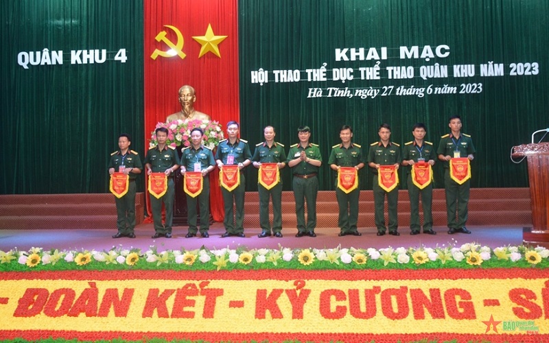 Quân khu 4: Khai mạc Hội thao Thể dục thể thao năm 2023