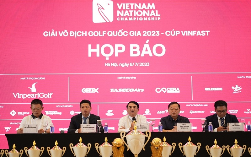 Giải vô địch golf quốc gia 2023 có tổng tiền thưởng 1,2 tỷ đồng