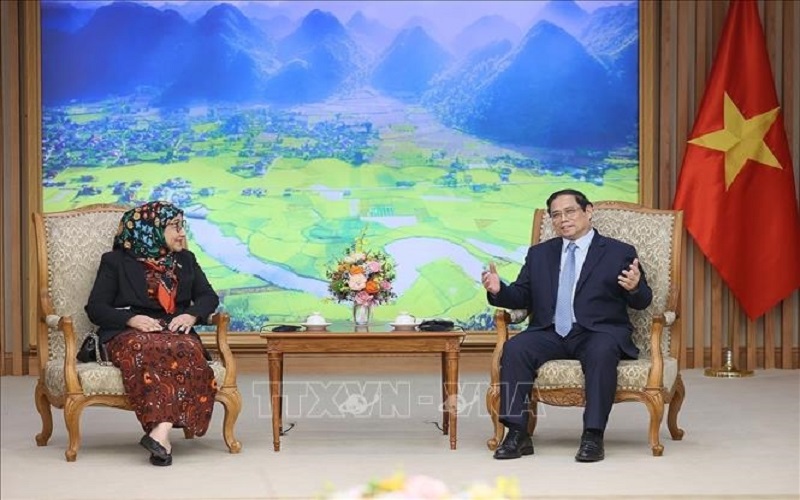 Thủ tướng Phạm Minh Chính tiếp Đại sứ Brunei tại Việt Nam