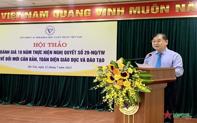 Tổng kết 10 năm thực hiện Nghị quyết số 29-NQ/TW về đổi mới căn bản toàn diện giáo dục và đào tạo