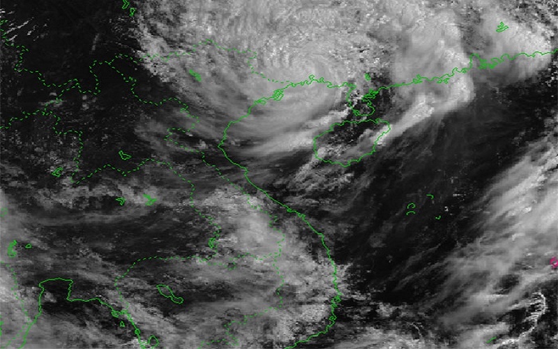Cập nhật bão số 1: Bão cách Móng Cái (Quảng Ninh) 60km