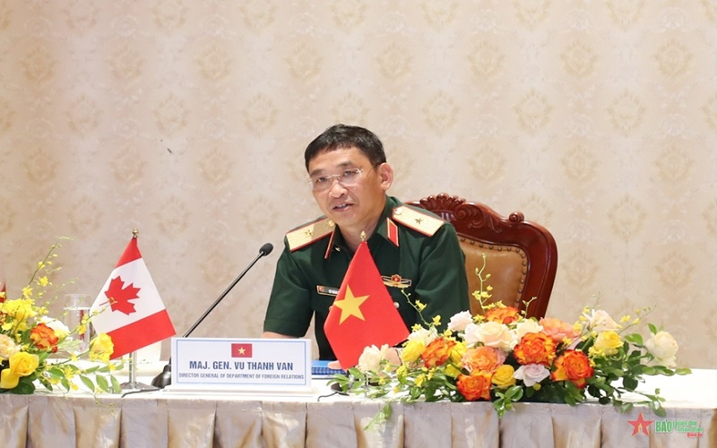 Tham vấn quốc phòng song phương Việt Nam-Canada năm 2023