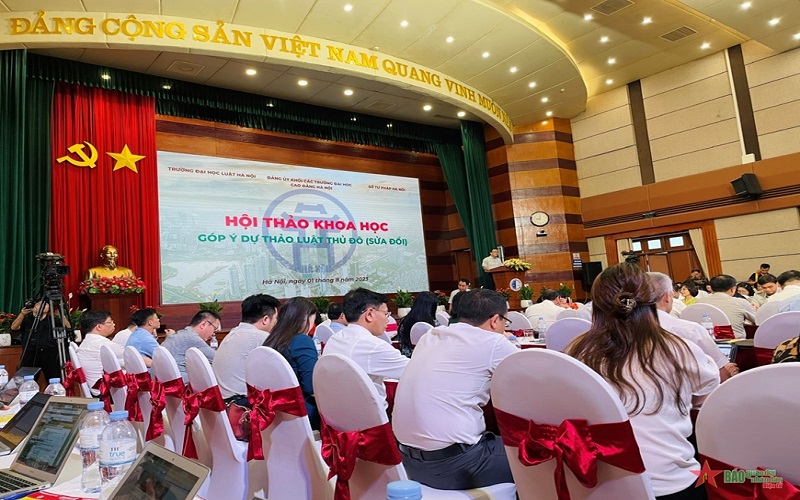 Hội thảo khoa học Góp ý Dự thảo Luật Thủ đô (sửa đổi)