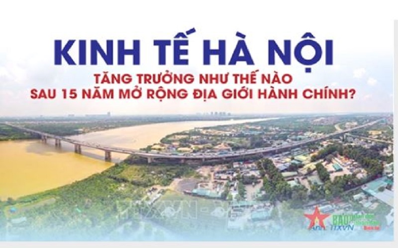 Kinh tế Hà Nội tăng trưởng như thế nào sau 15 năm mở rộng địa giới hành chính?