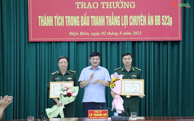 Điện Biên: Thưởng nóng thành tích đấu tranh phòng, chống tội phạm ma túy