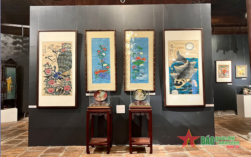 Thăm thẳm giá trị tranh dân gian Hàng Trống