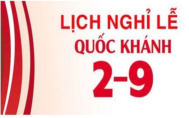 Năm nay, cán bộ, công chức, người lao động được nghỉ 02/9 bao nhiêu ngày?