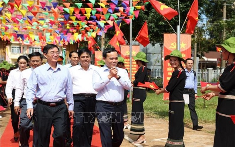 Phó thủ tướng Trần Lưu Quang dự Ngày hội Toàn dân bảo vệ an ninh Tổ quốc tại Đắk Lắk