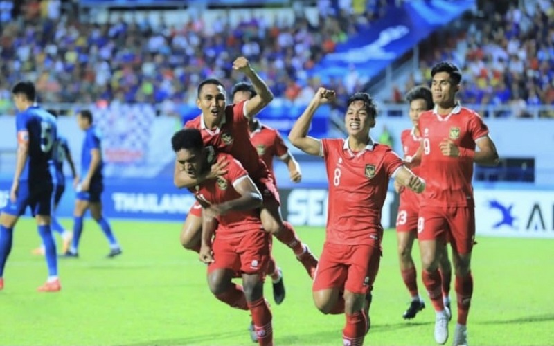 Thắng U23 Thái Lan, U23 Indonesia vào chung kết giải U23 Đông Nam Á