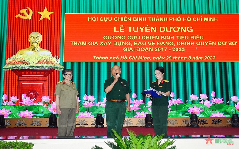 TP Hồ Chí Minh tuyên dương 98 gương cựu chiến binh tiêu biểu