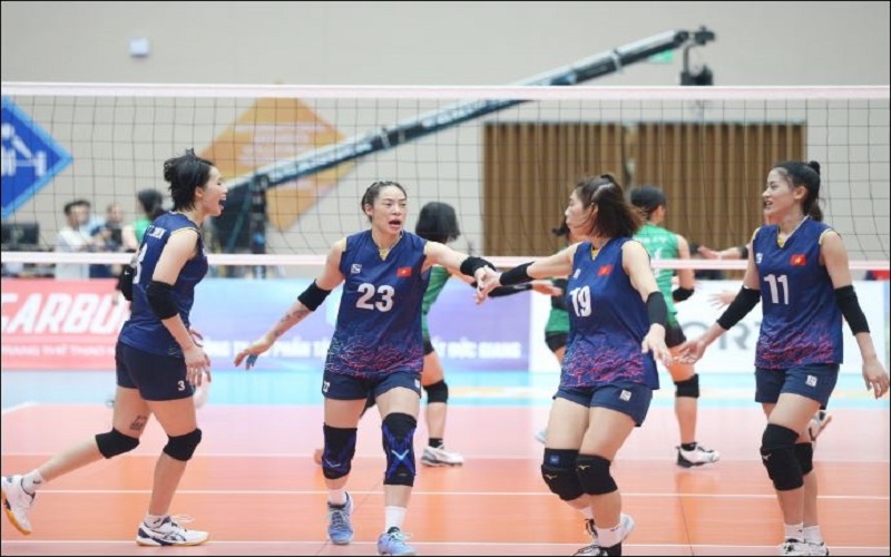 Bóng chuyền nữ với mục tiêu vào tốp 5 ASIAD 19