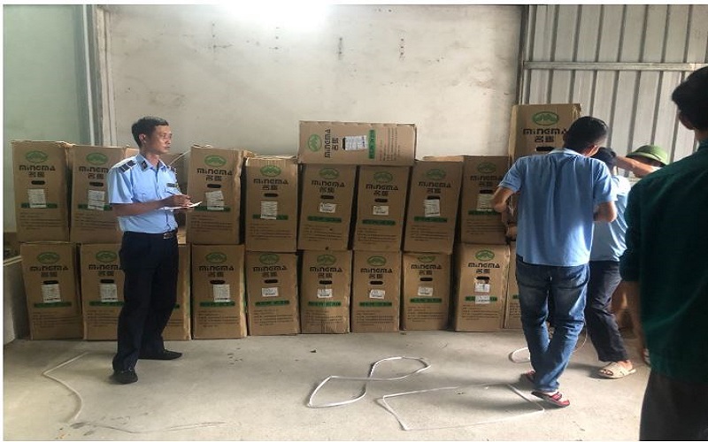 Hưng Yên: Đội QLTT số 5 tịch thu 362 chiếc xe đạp điện nhập lậu