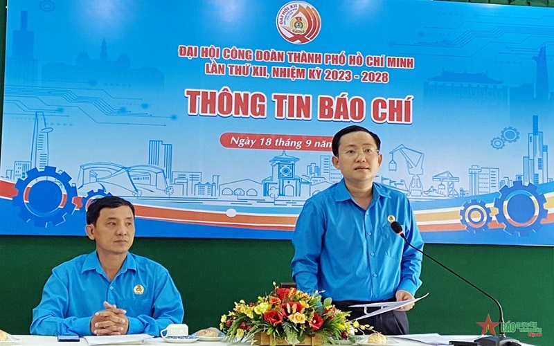 Hơn 500 đại biểu sẽ tham dự Đại hội Công đoàn TP Hồ Chí Minh lần thứ XII