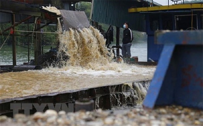 Hà Nội: Bán hồ sơ đấu giá quyền khai thác khoáng sản đối với ba điểm mỏ cát