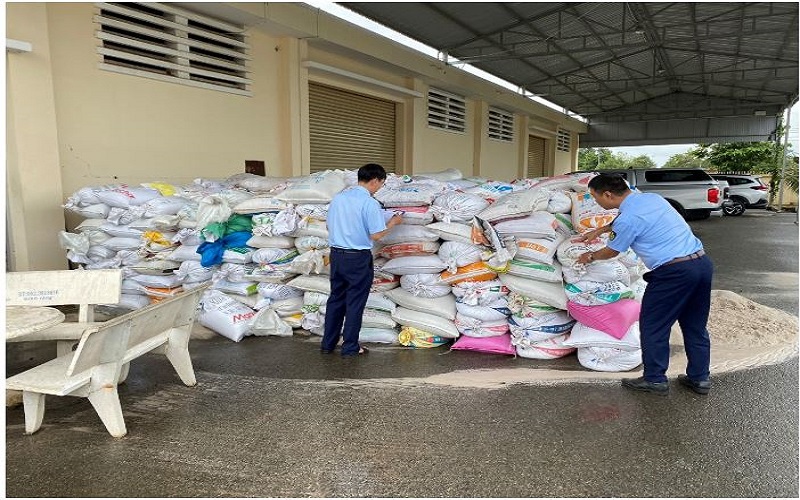 Bình Thuận: Ngăn chặn phương tiện vận chuyển trên 29 tấn khoảng sản không rõ nguồn gốc xuất xứ