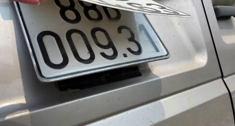 Sử dụng biển số giả để tham gia giao thông sẽ bị xử lý như thế nào?