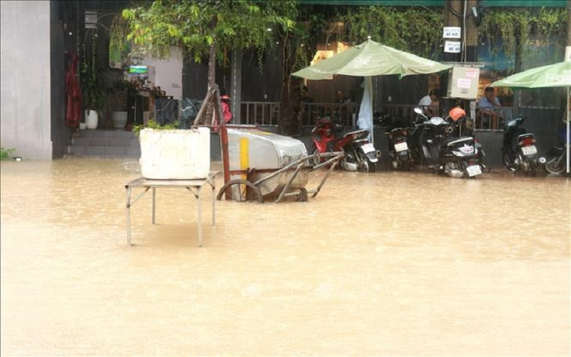 Quảng Trị: Lũ trên các sông lên nhanh, ngập lụt nhiều điểm