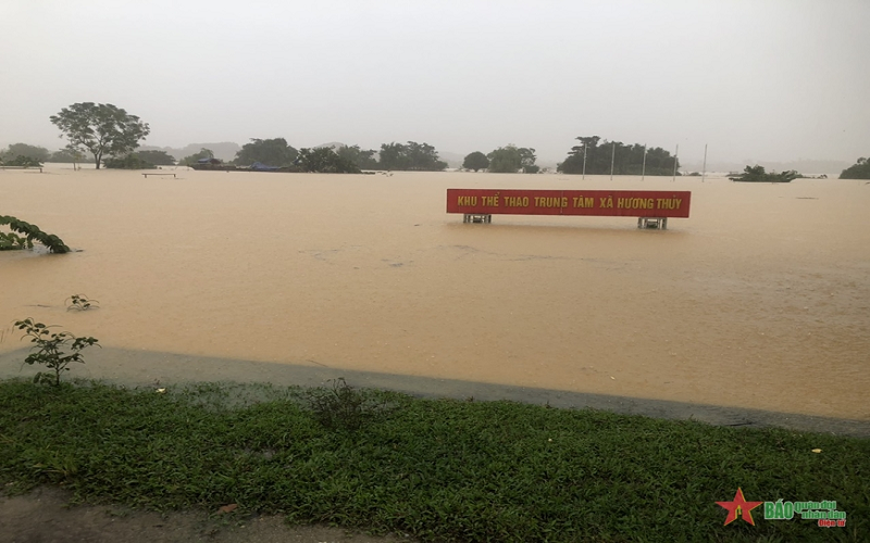 CẬP NHẬT MƯA LŨ TẠI HÀ TĨNH: Mưa lũ tại Hương Khê, Vũ Quang gây nhiều thiệt hại