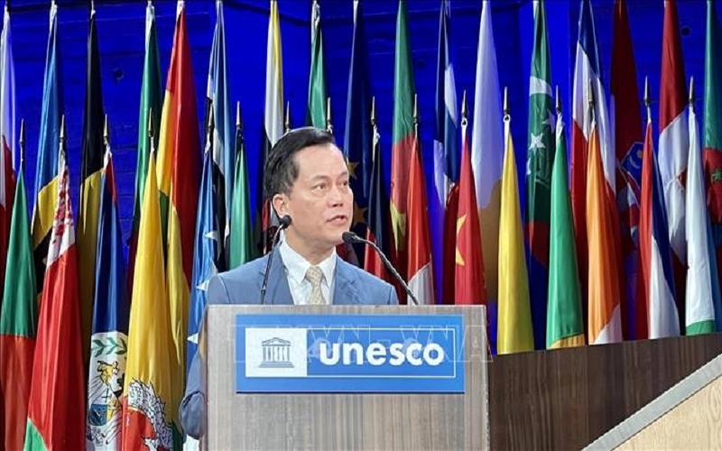 Việt Nam được bầu làm Phó chủ tịch Đại hội đồng UNESCO lần thứ 42