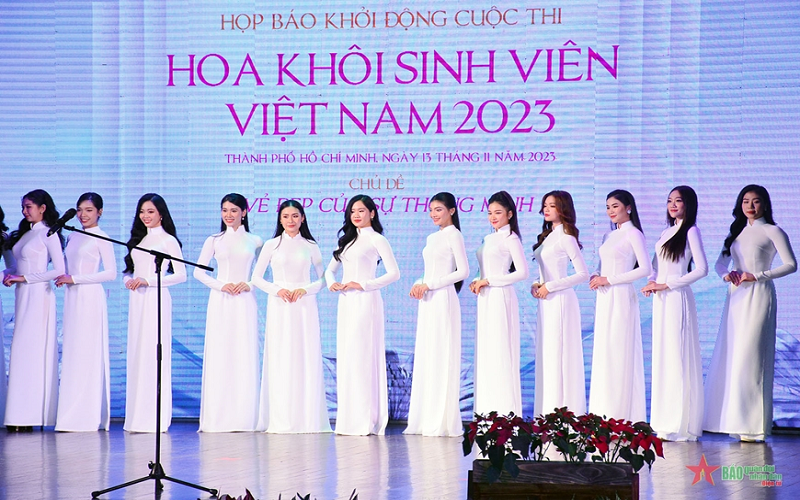 Cuộc thi Hoa khôi Sinh viên Việt Nam 2023 chủ đề “Vẻ đẹp của sự thông minh”