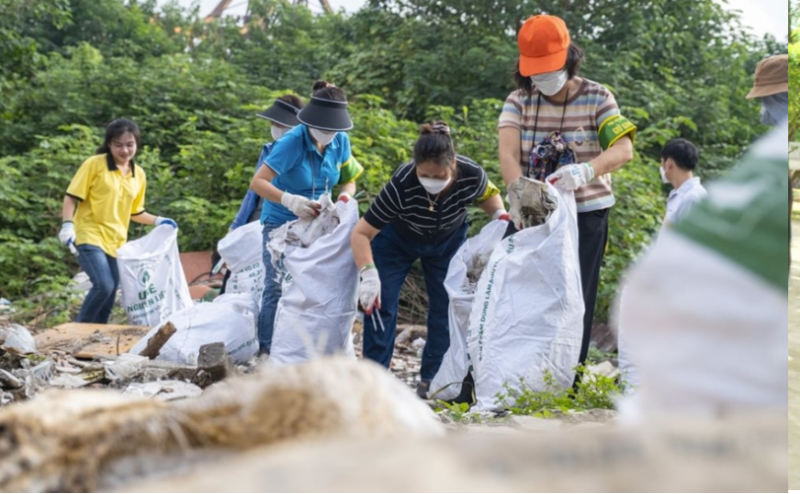 Cải tạo bãi rác thành sân chơi