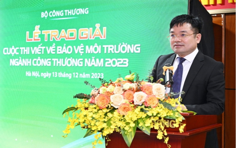 Trao giải cuộc thi viết về bảo vệ môi trường ngành Công Thương năm 2023