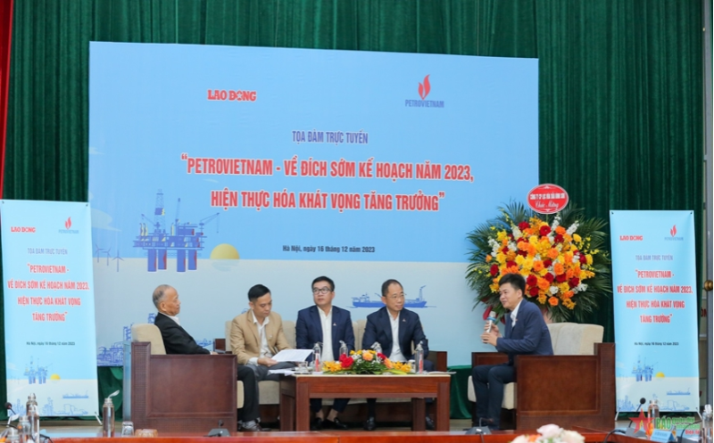 Petrovietnam kỳ vọng kết thúc năm 2023 sẽ có chỉ tiêu đạt đỉnh lịch sử