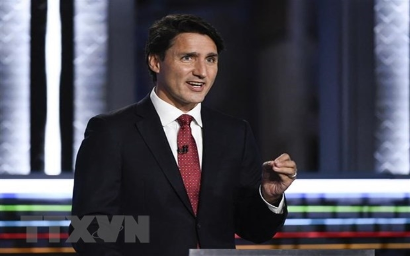 Tỷ lệ ủng hộ Thủ tướng Canada Justin Trudeau tiếp tục giảm