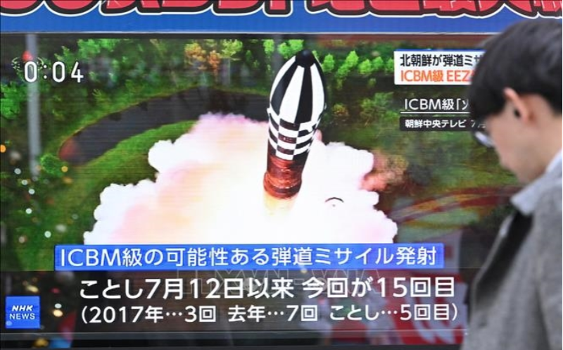 Mỹ - Nhật - Hàn triển khai hệ thống chia sẻ dữ liệu cảnh báo tên lửa theo thời gian thực