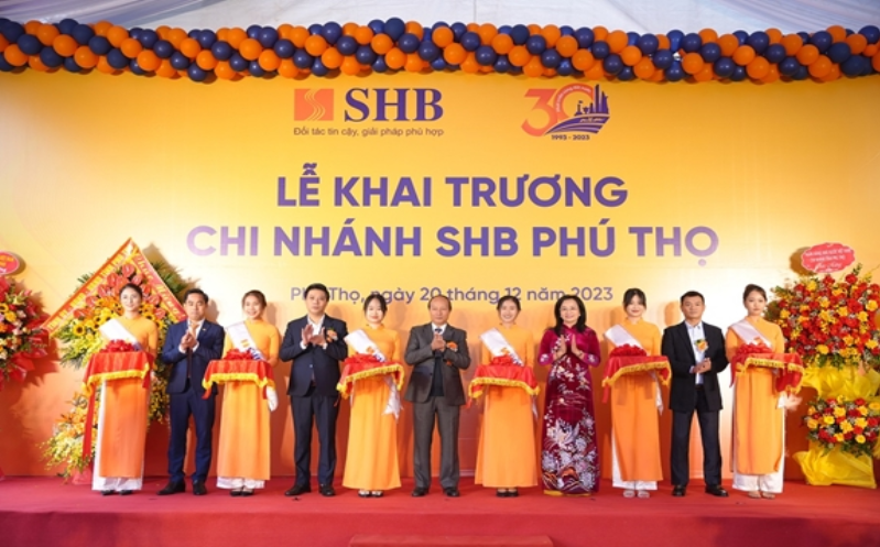 SHB mở mới liên tiếp 2 chi nhánh, thâm nhập sâu rộng thị trường tài chính Đông Bắc Bộ