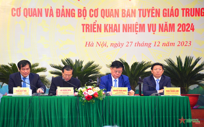 Ban Tuyên giáo Trung ương bám sát thực tiễn, nâng cao chất lượng, hiệu quả công tác tuyên giáo