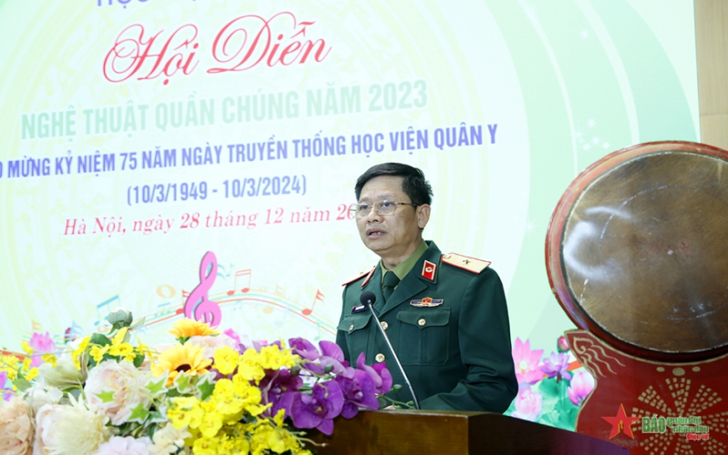 Học viện Quân y sôi nổi Hội diễn nghệ thuật quần chúng năm 2023