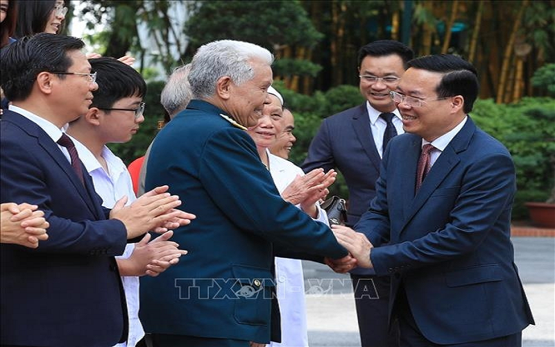 Chủ tịch nước Võ Văn Thưởng tiếp đoàn đại biểu Chương trình “Việc tử tế”