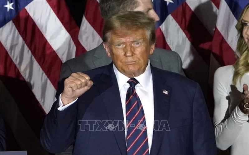Mỹ: Cựu Tổng thống D. Trump hầu tòa sau chiến thắng trong cuộc bầu cử sơ bộ tại New Hampshire
