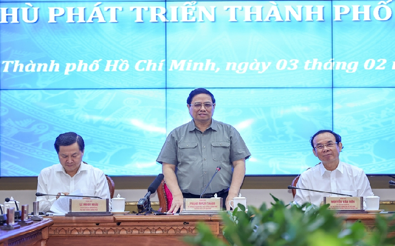 Thủ tướng Phạm Minh Chính: TP Hồ Chí Minh cần bố trí bộ phận, nhân sự chuyên trách triển khai Nghị quyết 98